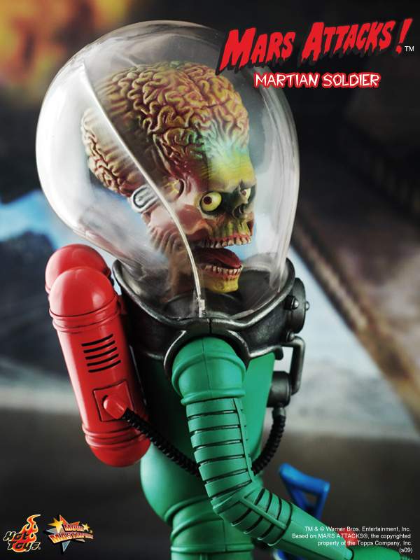 mars attacks martian trooper action figure